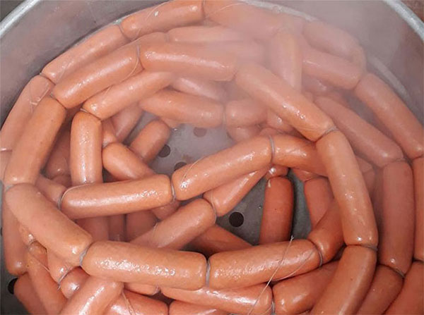 Vỏ colagen làm xúc xích