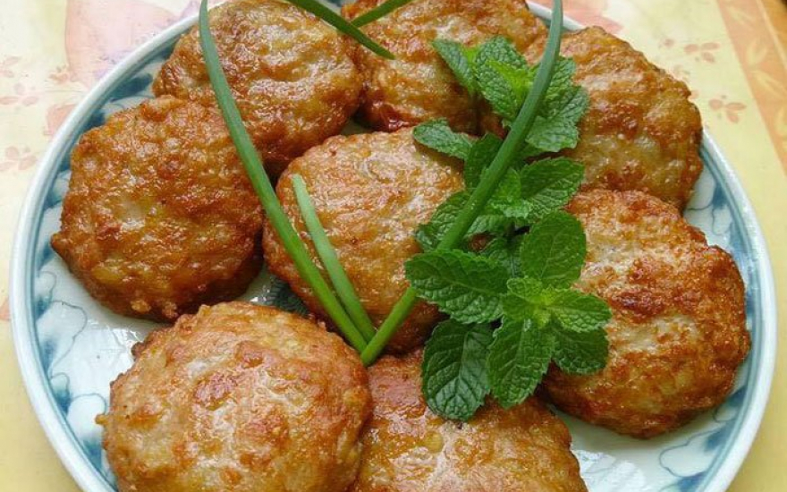  chả cốm thơm ngon