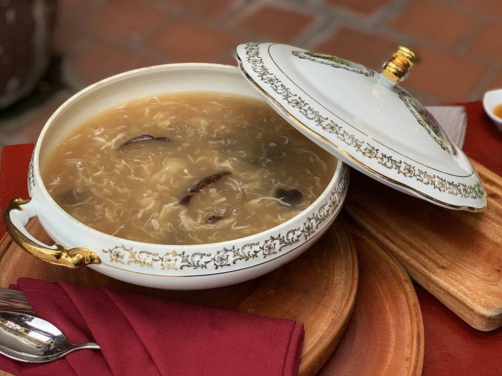 Súp hải sâm bào ngư vi cá