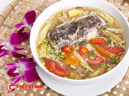 canh cá quả chữa bệnh