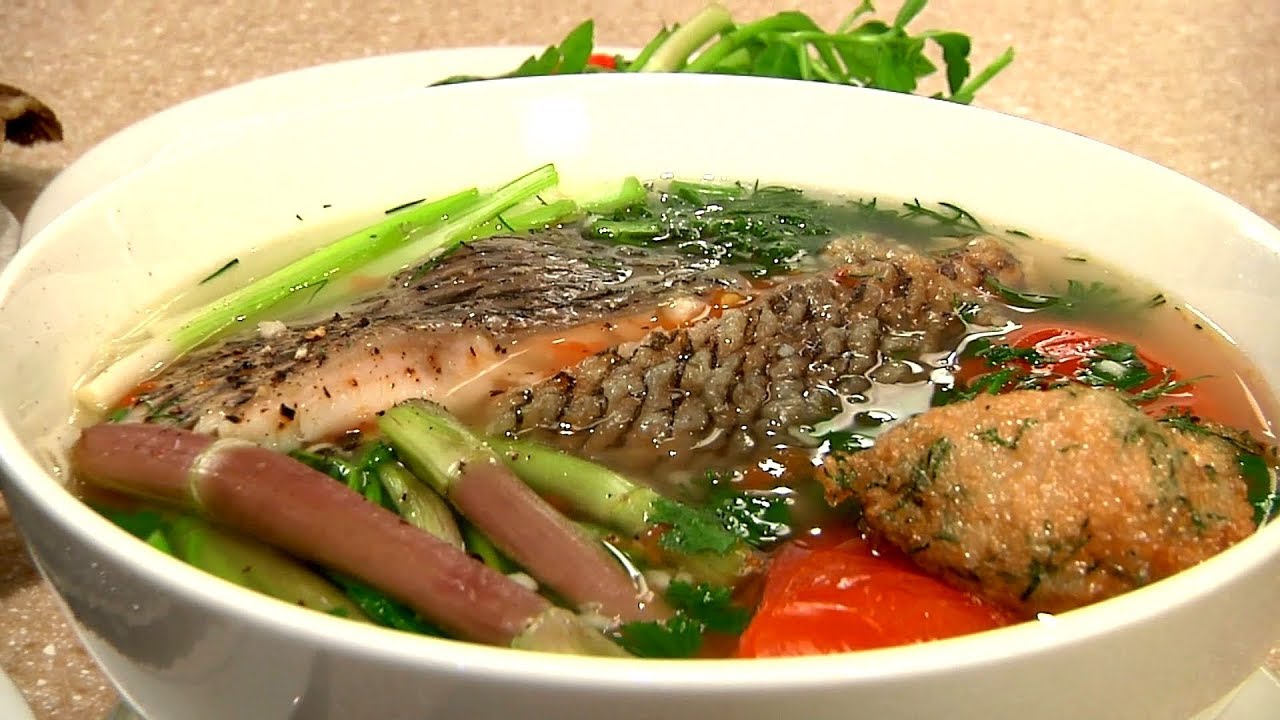 canh cá rô chữa bệnh