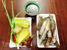 nguyên liệu cá bống kho rim